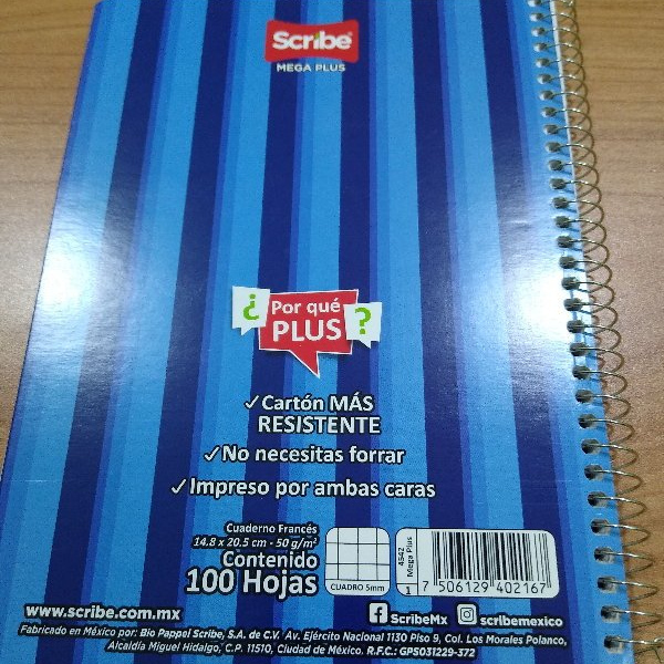 CUADERNO FF. ESP C-5 100HJS C4542