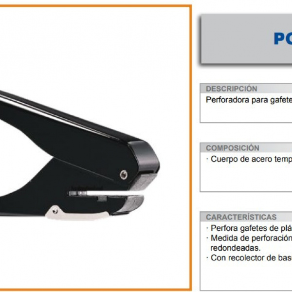 PERFORADORA MAE PG1 PARA GAFETE 