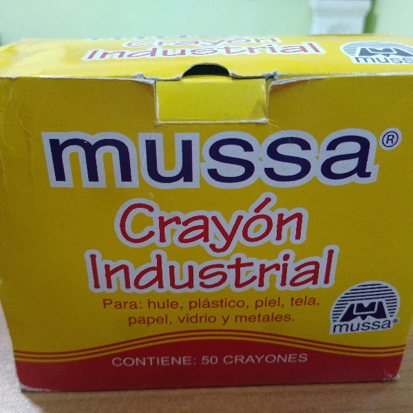 CRAYON INDUSTRIAL HULERO MUSSA CAJA C/50