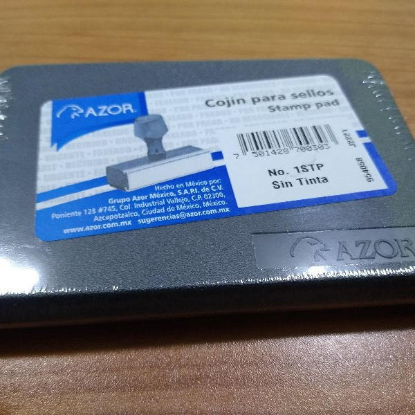 COJIN DE PLASTICO NO.1