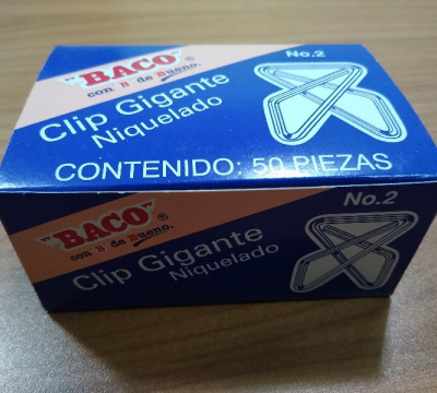 CLIP BACO MARIPOSA NO.2 CHICO