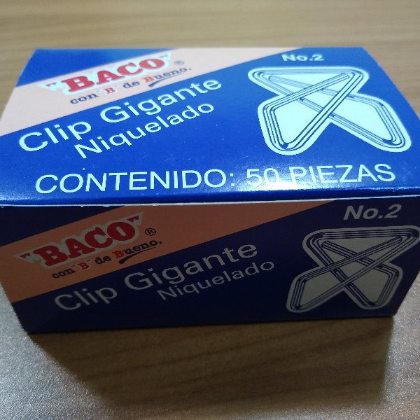 CLIP BACO MARIPOSA NO.2 CHICO