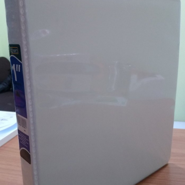 CARPETA BCA T/C 1" C/VENTANA