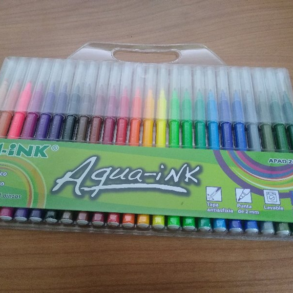 PLUMON A-INK C/24 COLORES SURTIDOS