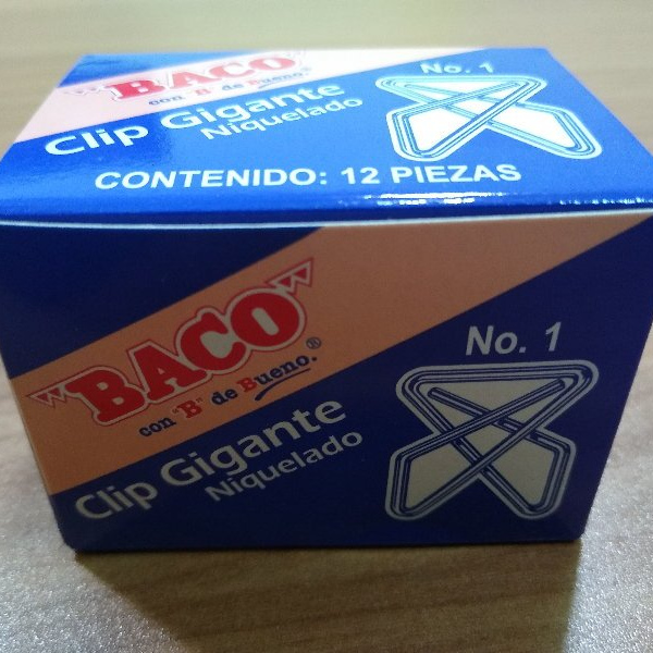 CLIP BACO MARIPOSA NO.1 GRANDE