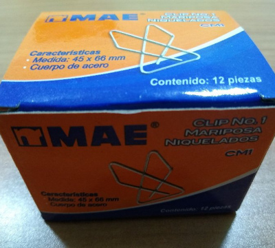 CLIP MAE MARIPOSA  NO.1