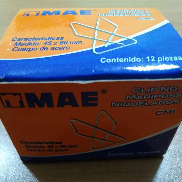 CLIP MAE MARIPOSA  NO.1