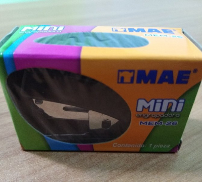 ENGRAPADORA MAE MINI MEM-26 GRAPA STD