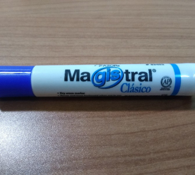 MARCADOR PARA PINTARRON MAGISTRAL AZUL