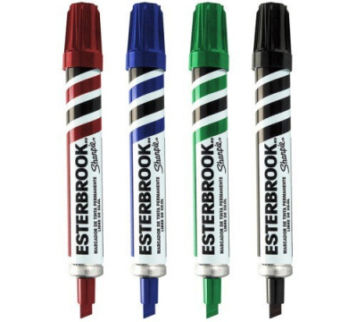 MARCADOR PERMANENTE ESTERBROOK ROJO