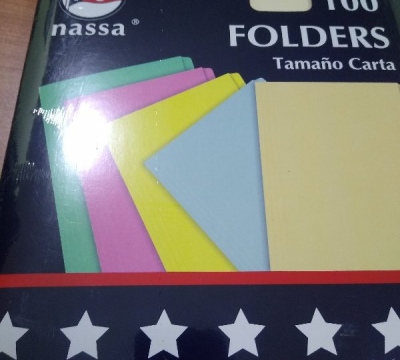 FOLDER NASSA CREMA T/C C/100