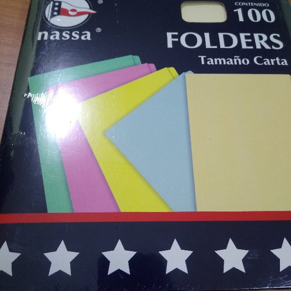 FOLDER NASSA CREMA T/C C/100