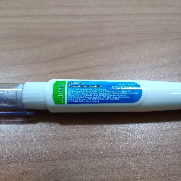 CORRECTOR  TIPO PLUMA A.-INK 8ML