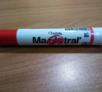 MARCADOR PARA PINTARRON MAGISTRAL ROJO