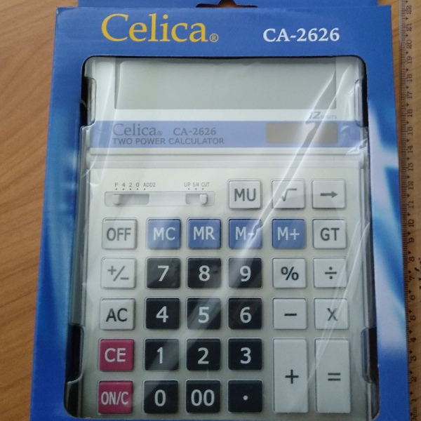 CALCULADORA CELICA CA-2626 12DIG GT