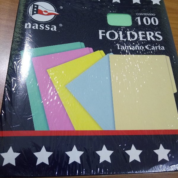 FOLDER NASSA VERDE T/C C/100