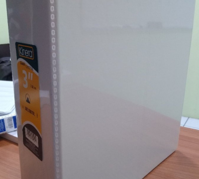 CARPETA BCA T/C 3" C/VENTANA