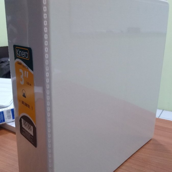 CARPETA BCA T/C 3" C/VENTANA