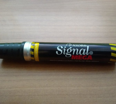 MARCADOR PERMANENTE MEGA SIZE NEGRO