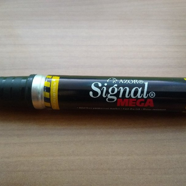 MARCADOR PERMANENTE MEGA SIZE NEGRO