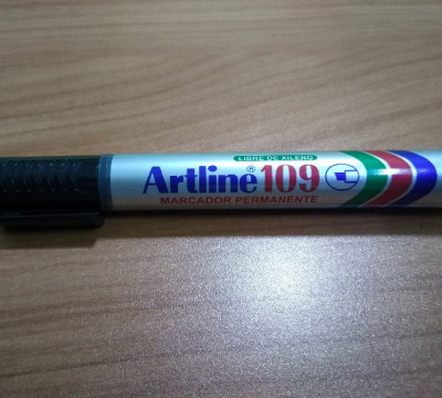 MARCADOR PERMANENTE ARTLINE NEGRO 109 GRUESO